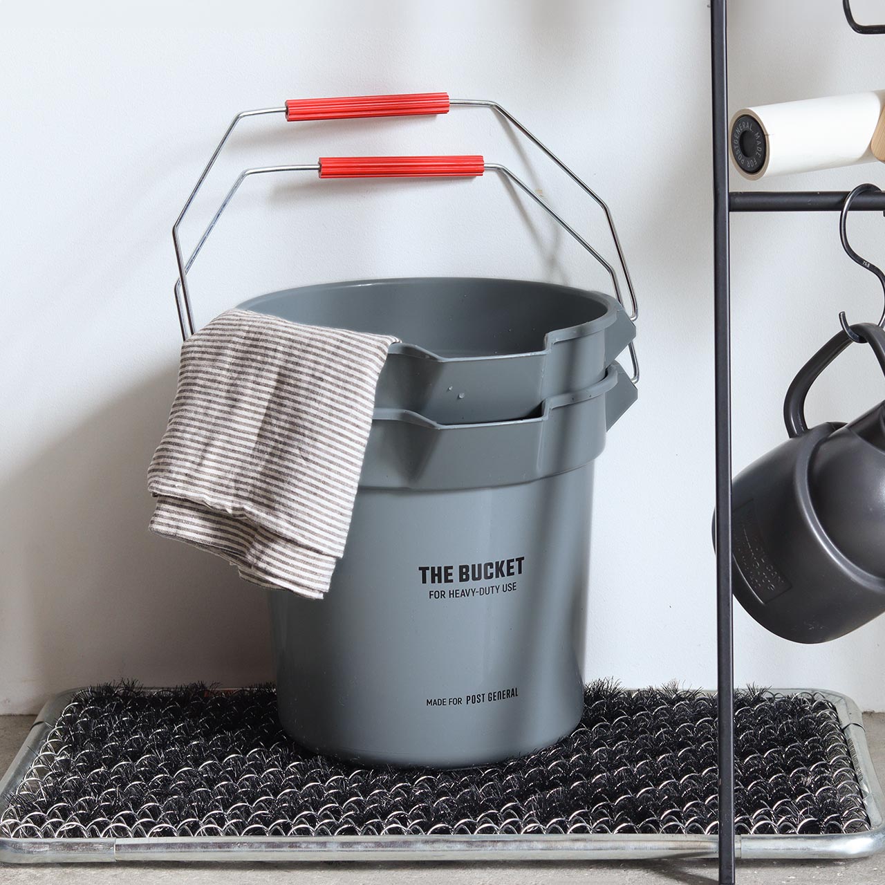 THE BUCKET 10L GRAY / バケット 10リッター