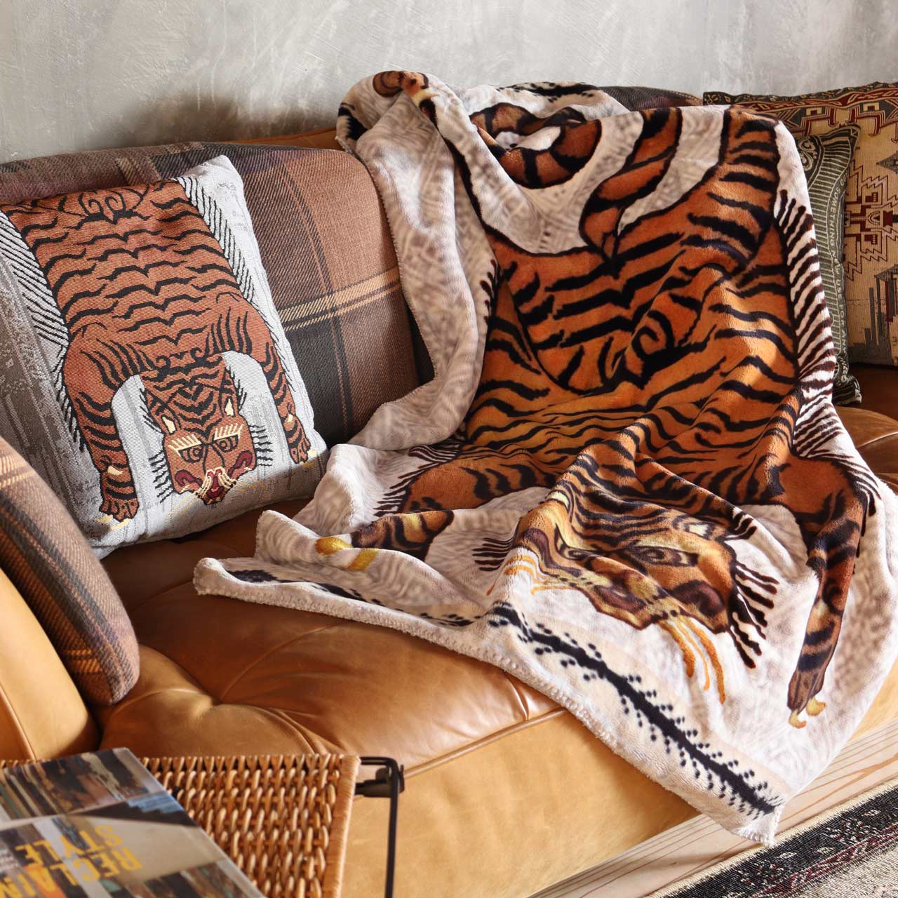 FLANNEL FLEECE BLANKET  フランネル フリースブランケット