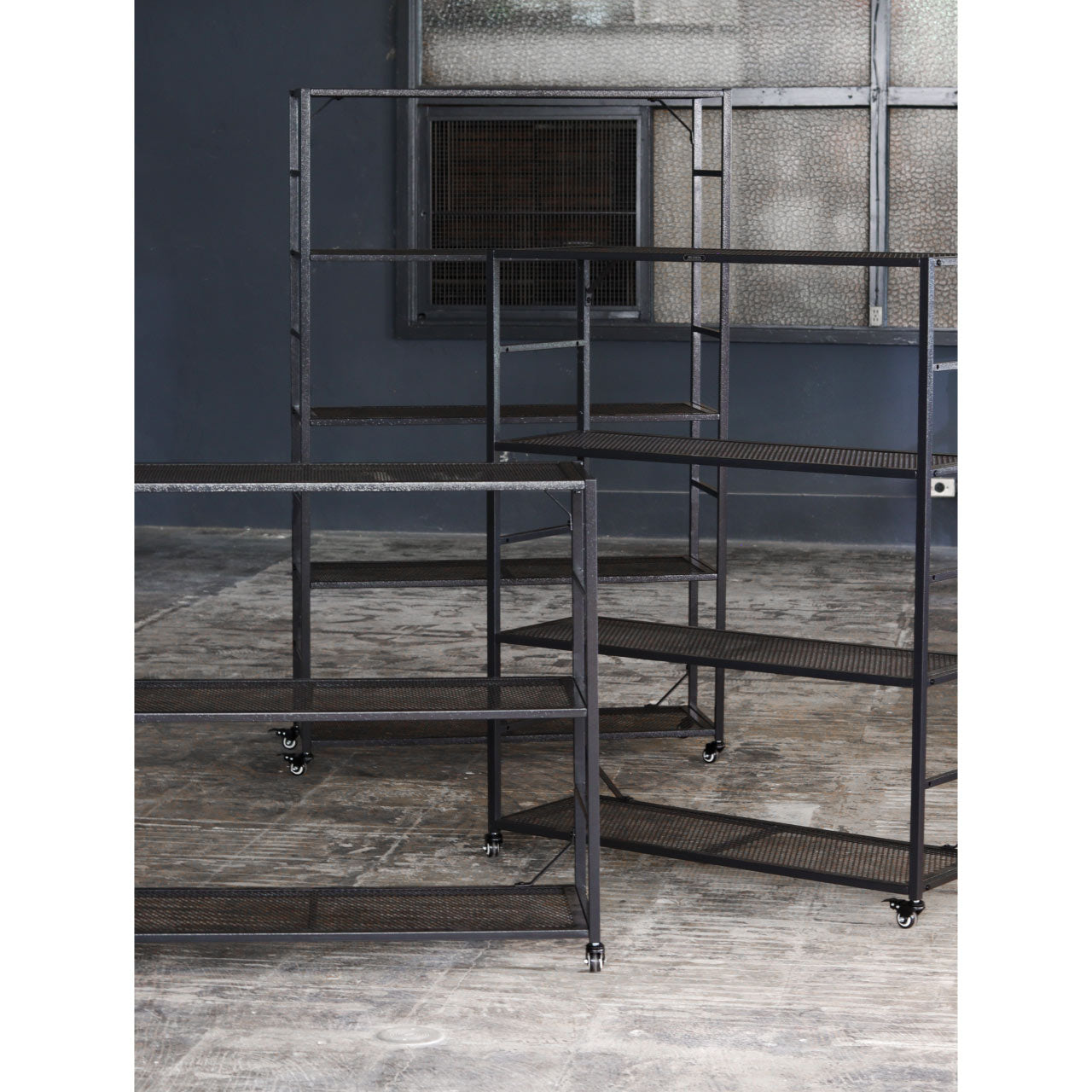 LIGHT-WEIGHT IRON MESH SHELF / ライトウェイトアイアンメッシュシェルフ