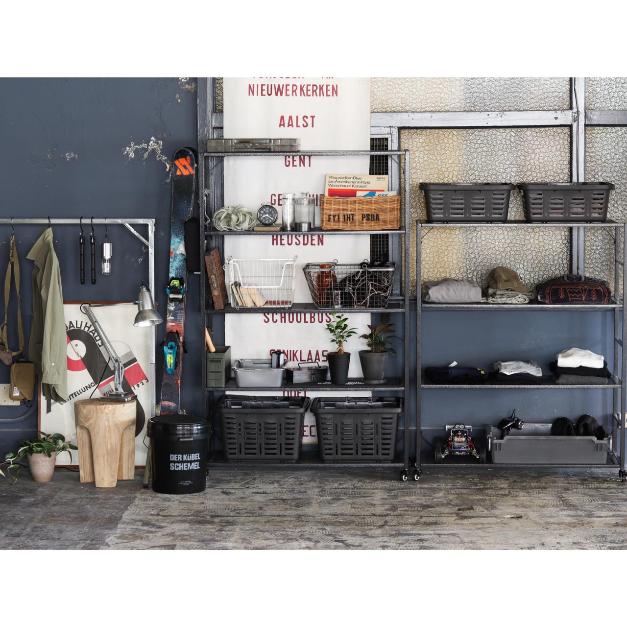 LIGHT-WEIGHT IRON MESH SHELF / ライトウェイトアイアンメッシュシェルフ