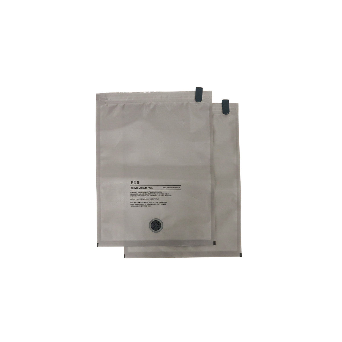 TRAVEL VACUUM PACK  -PACK2- / トラベルバキュームパック  2枚セット