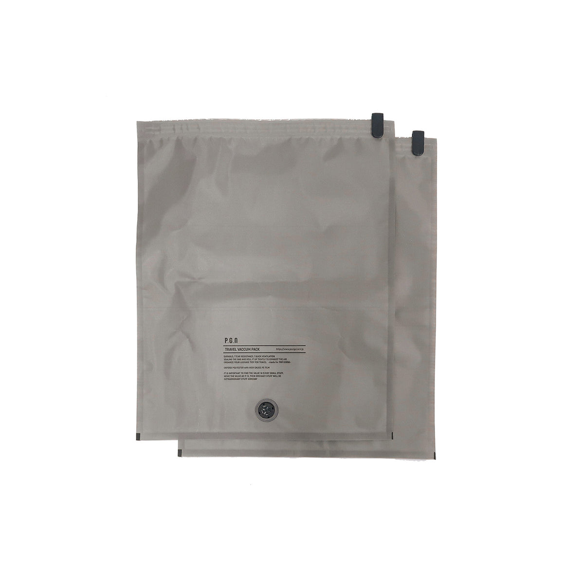 TRAVEL VACUUM PACK  -PACK2- / トラベルバキュームパック  2枚セット