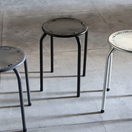 STACKABLE METAL STOOL / スタッカブルメタルスツール