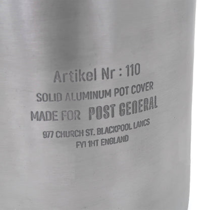 SOLID ALUMINUM POT COVER / ソリッドアルミナムポットカバー