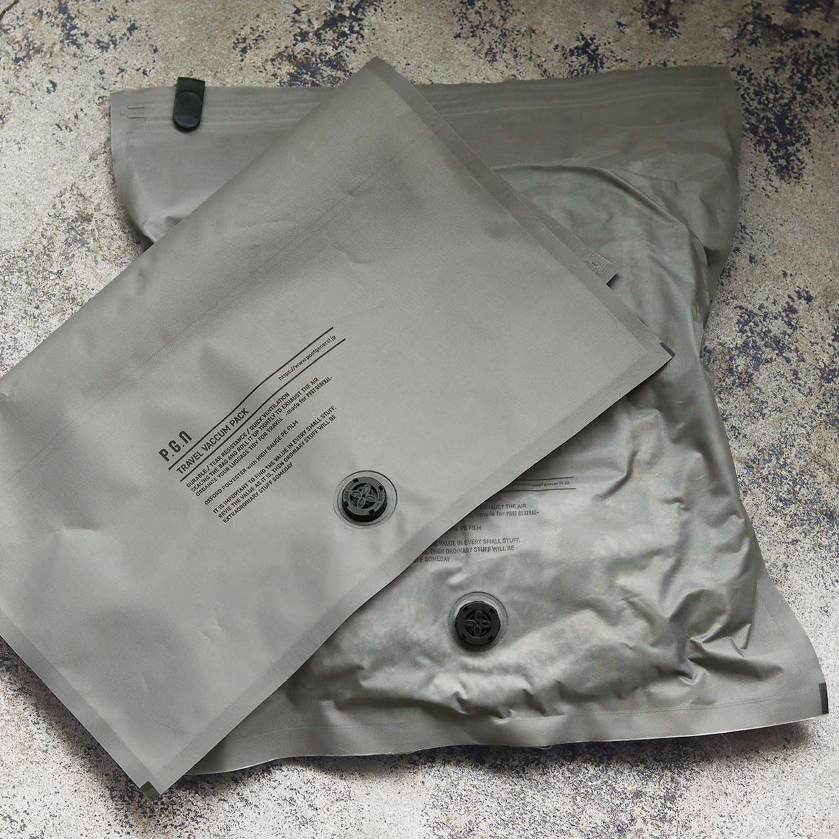 TRAVEL VACUUM PACK  -PACK2- / トラベルバキュームパック  2枚セット