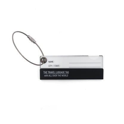 ALUMINUM TRAVEL LUGGAGE TAG / アルミナムトラベルラゲッジタグ