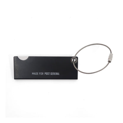 ALUMINUM TRAVEL LUGGAGE TAG / アルミナムトラベルラゲッジタグ