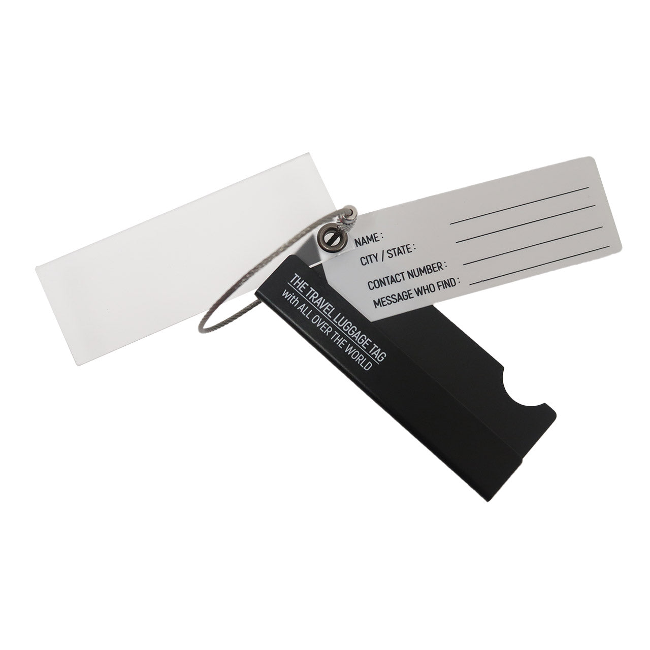 ALUMINUM TRAVEL LUGGAGE TAG / アルミナムトラベルラゲッジタグ