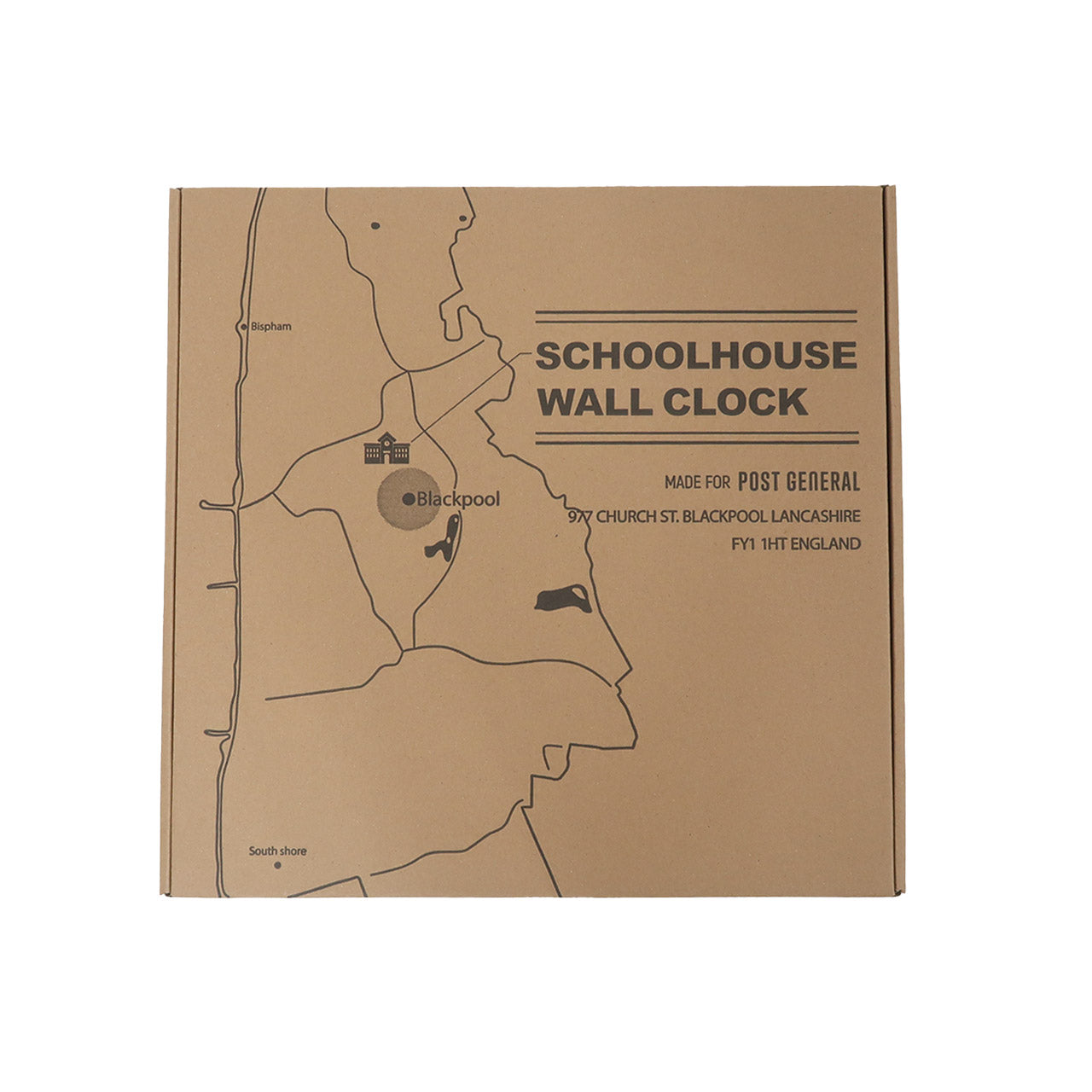 SCHOOLHOUSE WALL CLOCK / スクールハウス ウォールクロック
