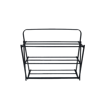 FOLDABLE SHOES RACK HAMMERTONE  / フォルダブルシューズラック ハンマートンBK