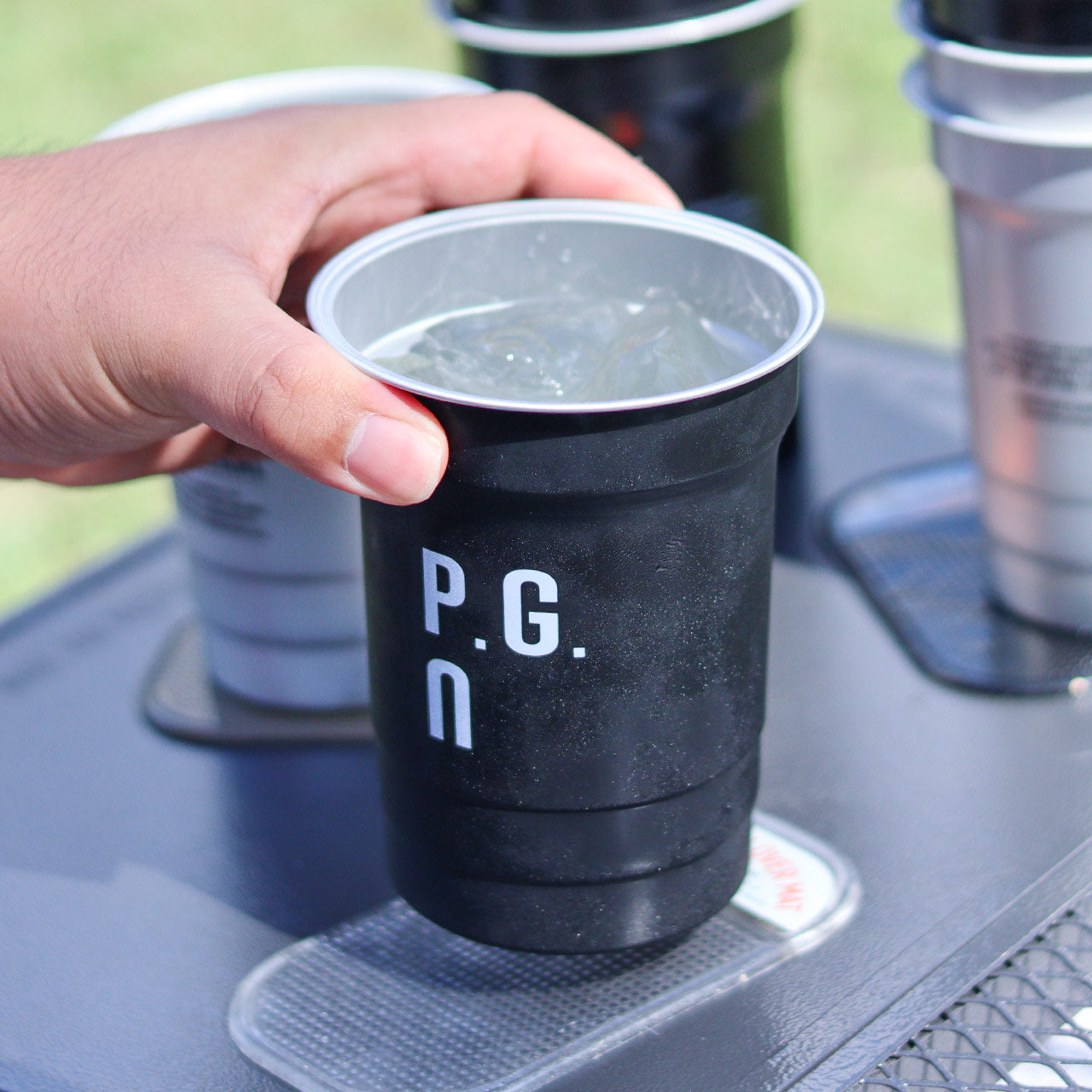 RECYCLED ALUMINUM CUP -PACK4- / リサイクル アルミナムカップ 4個セット