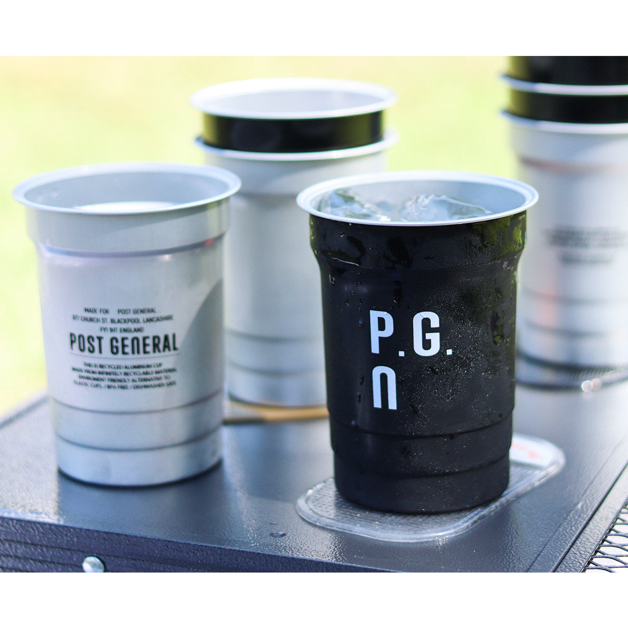 RECYCLED ALUMINUM CUP -PACK4- / リサイクル アルミナムカップ 4個セット