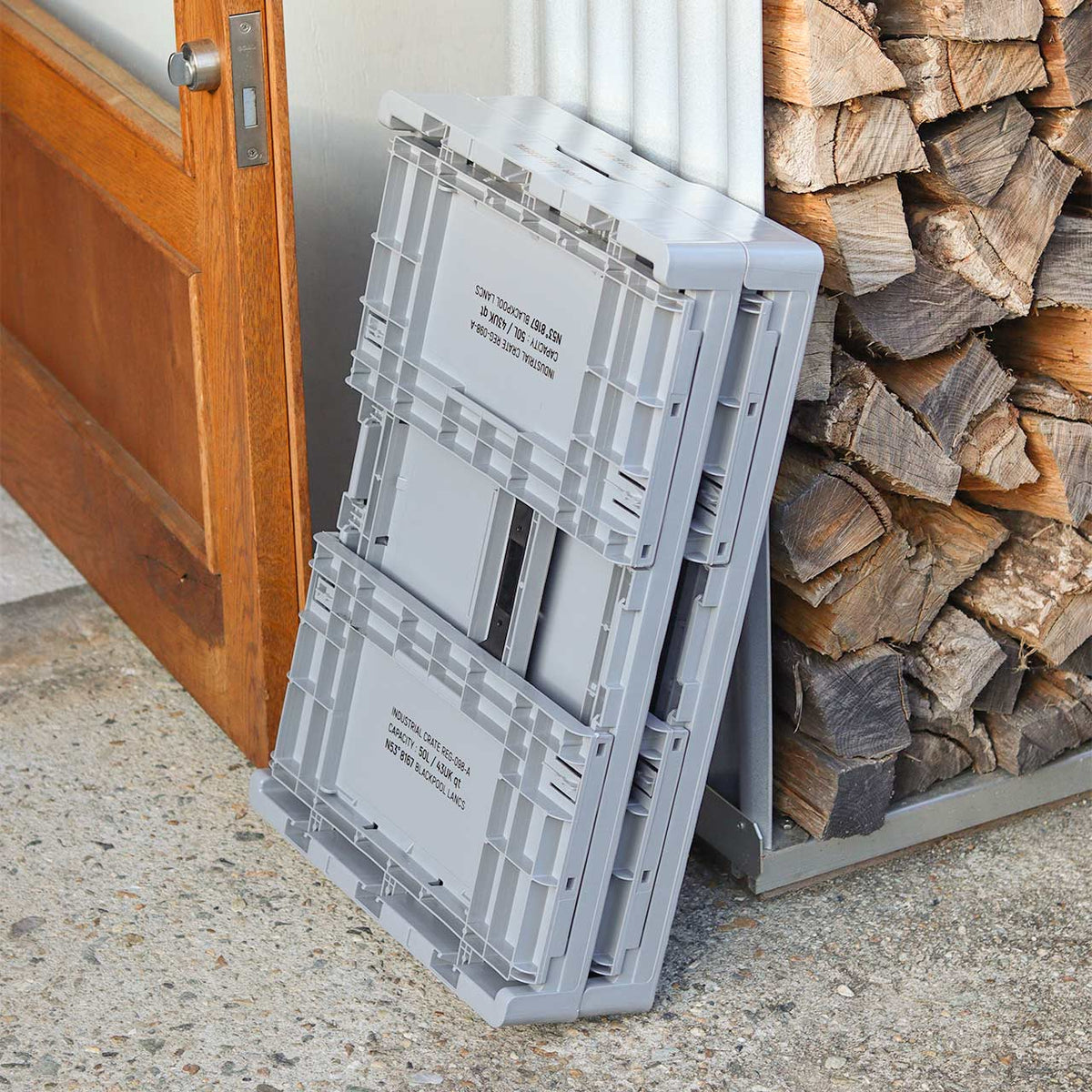 INDUSTRIAL FOLDABLE CRATE / インダストリアル フォルダブルクレート