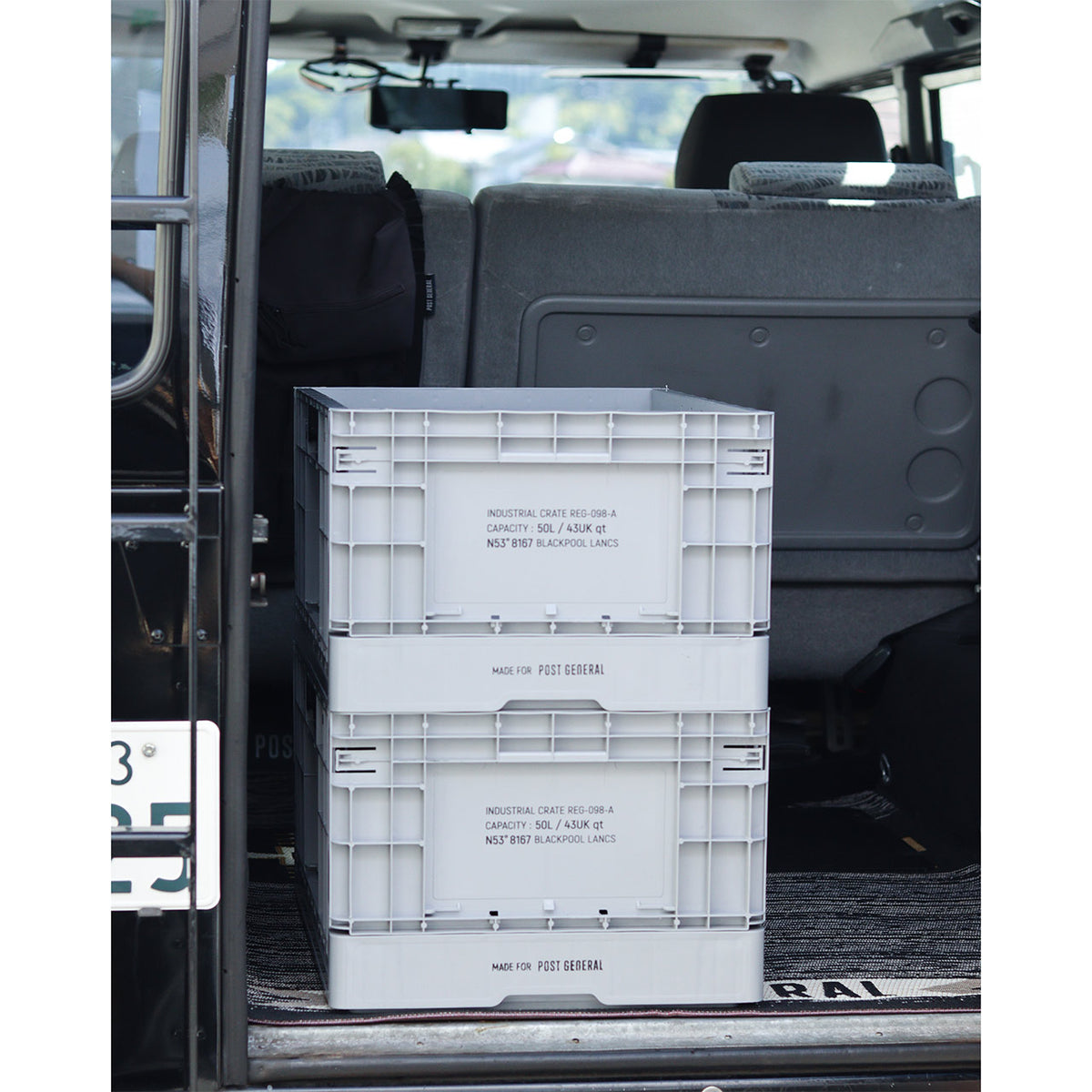 INDUSTRIAL FOLDABLE CRATE / インダストリアル フォルダブルクレート
