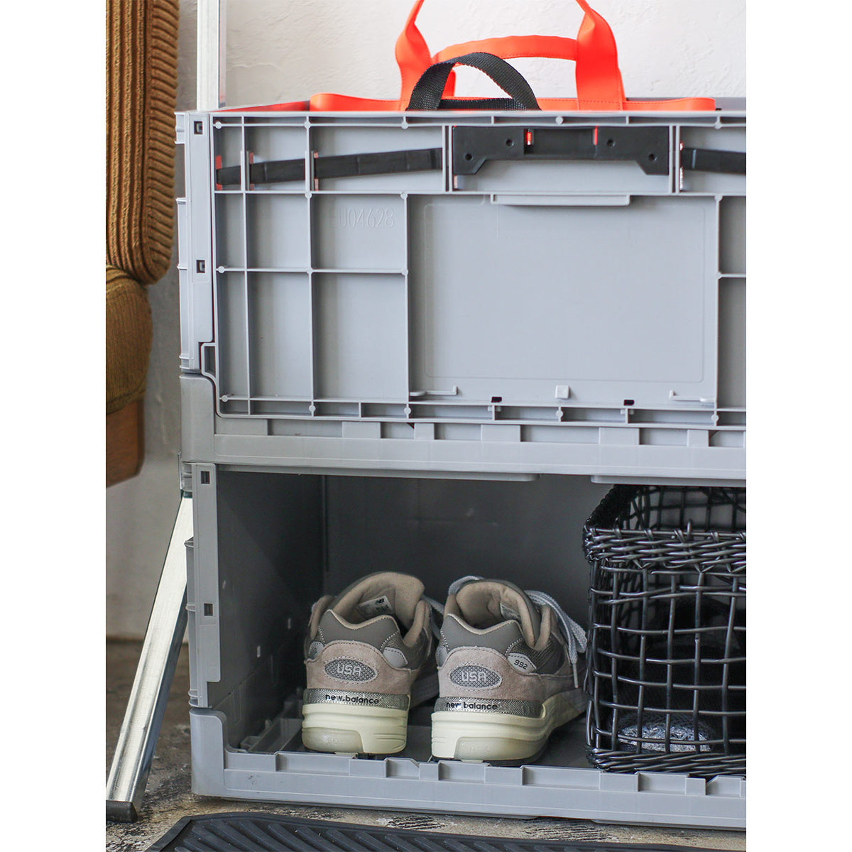 INDUSTRIAL FOLDABLE CRATE / インダストリアル フォルダブルクレート