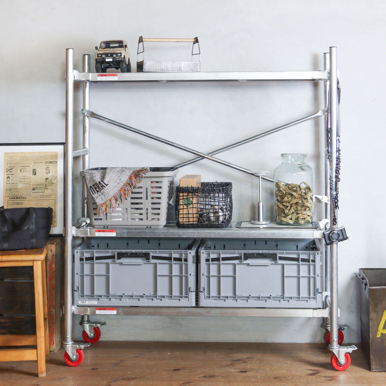 SCAFFOLD LIKE SHELF / スカフォールドライク シェルフ – Garage