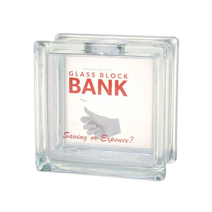 GLASS BLOCK BANK SQUARE