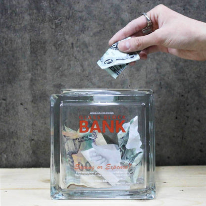 GLASS BLOCK BANK SQUARE