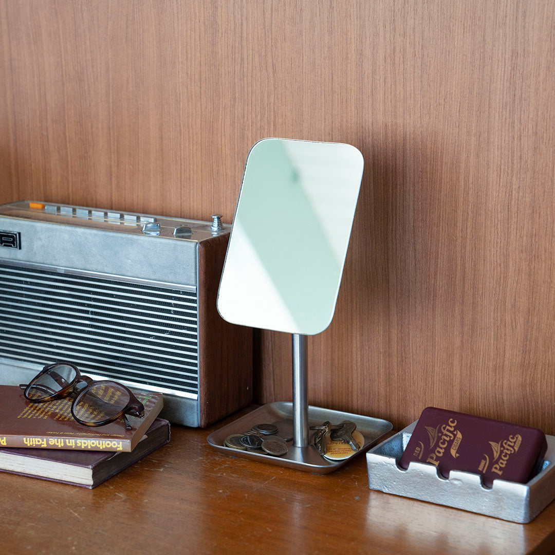 RECTANGLE MIRROR WITH TRAY