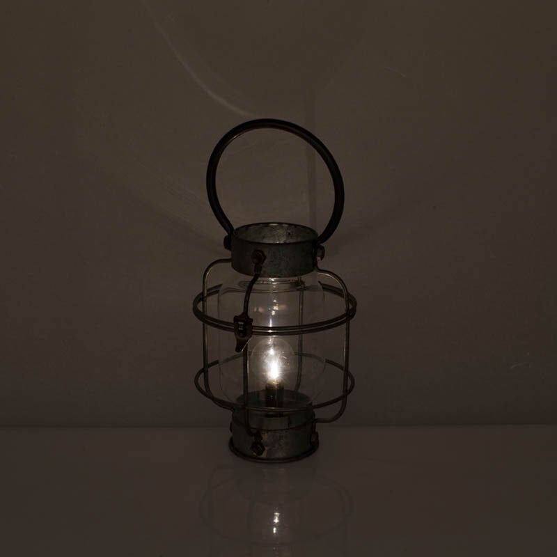 L.E.D LANTERN A.SILVER