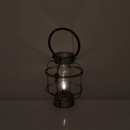 L.E.D LANTERN A.SILVER