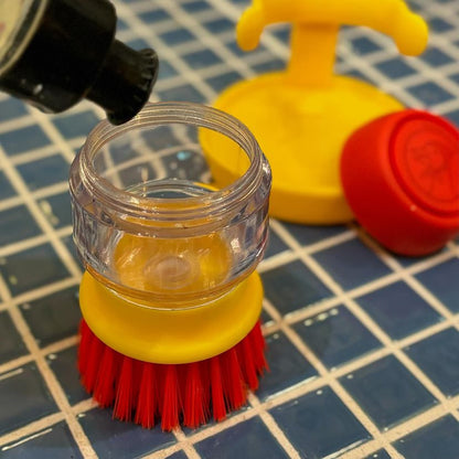 DISPENSER BRUSH W/TRAY