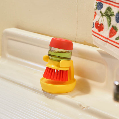 DISPENSER BRUSH W/TRAY