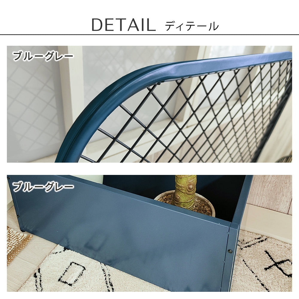 プランターBOX付きフェンス「TWILL」