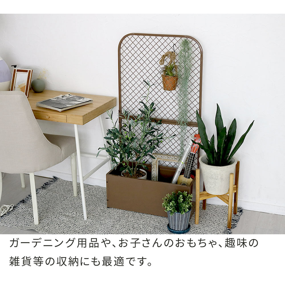プランターBOX付きフェンス「TWILL」