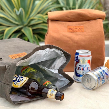 WAX CANVAS LUNCH BAG