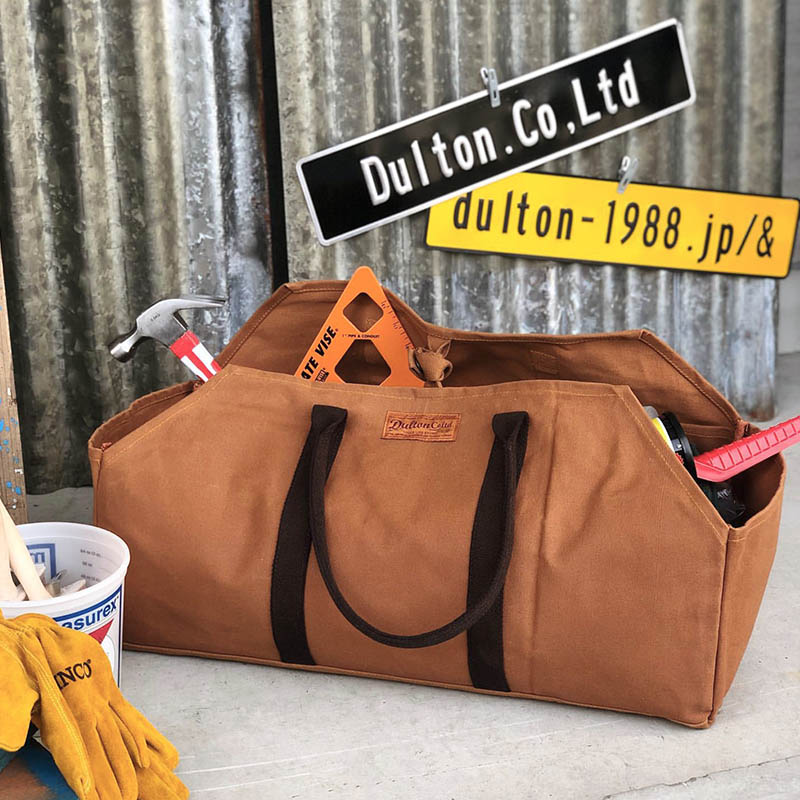 WAX CANVAS LOG BAG