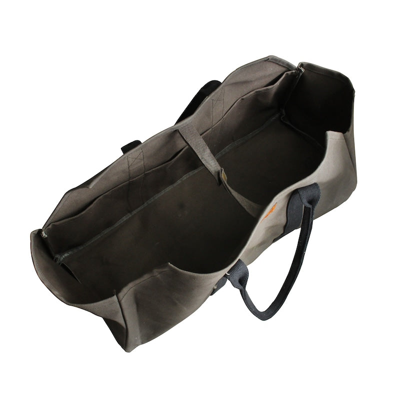 WAX CANVAS LOG BAG