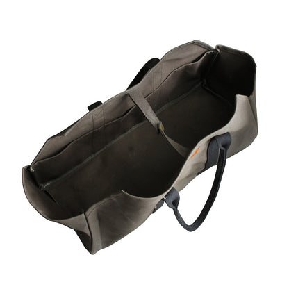 WAX CANVAS LOG BAG
